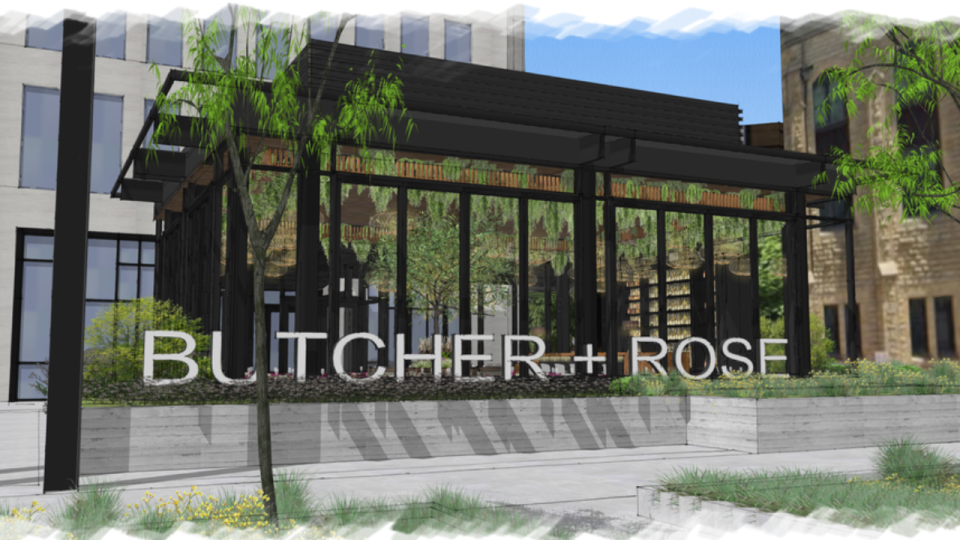<em>Cameron Mitchell Restaurants will open Butcher & Rose at Edwards Cos.’ Preston Centre downtown in 2024. (Courtesy Photo/KNAUER INC.)</em>