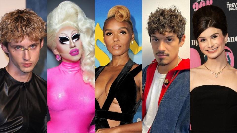 Troye Sivan; Trixie Mattel; Janelle Monae; Omar Apollo; Dylan Mulvaney