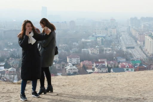 In Almaty, where gleaming skyscrapers reflect the country's oil wealth, many cite the huge growth in the number of�cars since the breakup of the USSR for the massive increase in smog