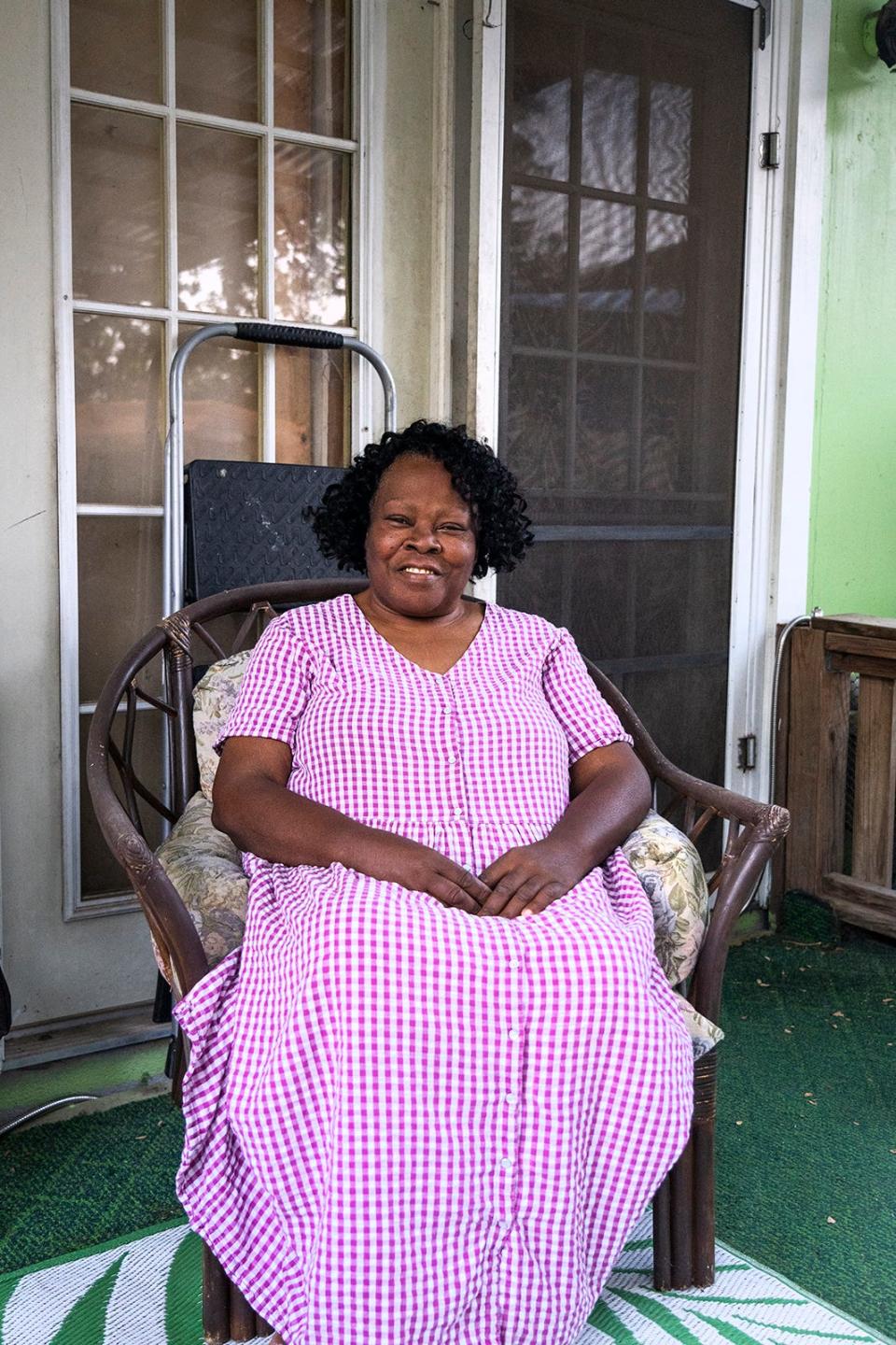 Sandra Stephenson had many repairs to her home done and continues to have repairs done through Season for Caring. The Season for Caring program also connected her with a retina specialist to stop the progression of blindness she was experiencing.