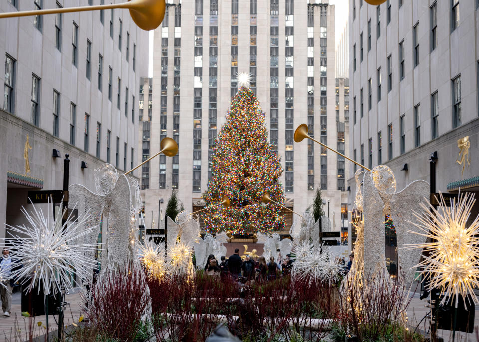 Rockefeller Center's Christmas tree