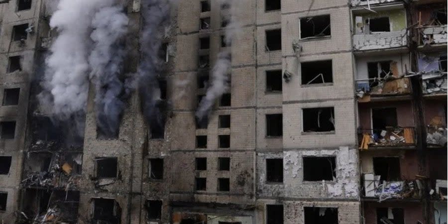 Consequences of shelling of Kyiv on January 2