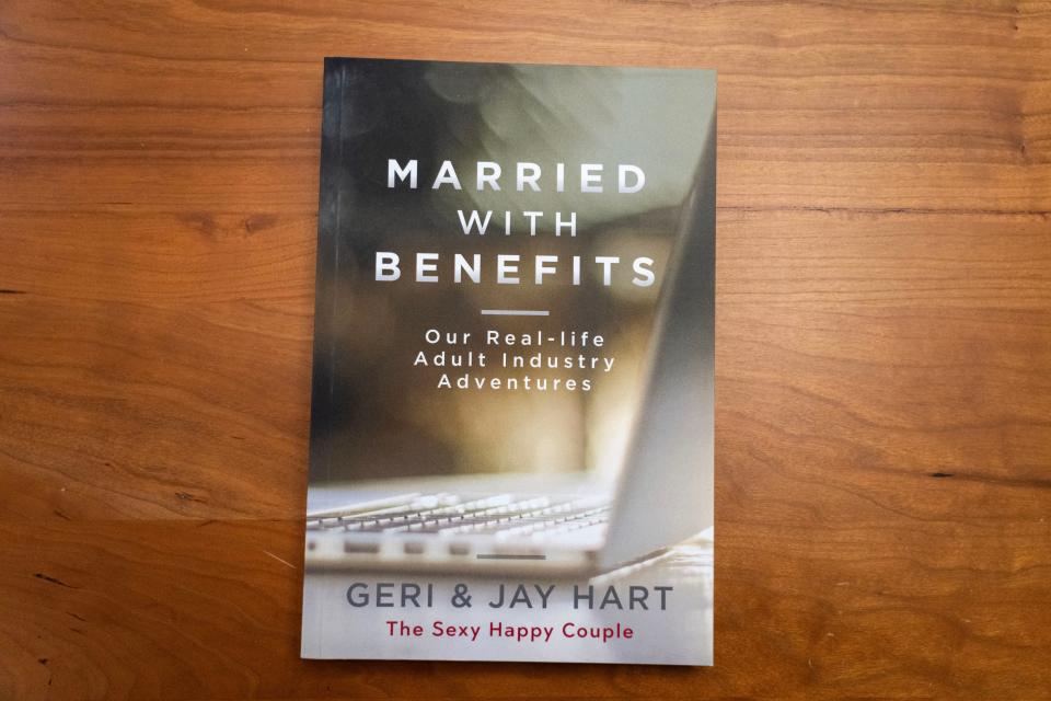 "Married with Benefits" is a book written under pseudonyms by ousted University of Wisconsin-La Crosse Chancellor Joe Gow and his wife, Carmen Wilson. The University of Wisconsin System Board of Regents unanimously fired Gow after discovering videos posted on porn websites featuring him and his wife.