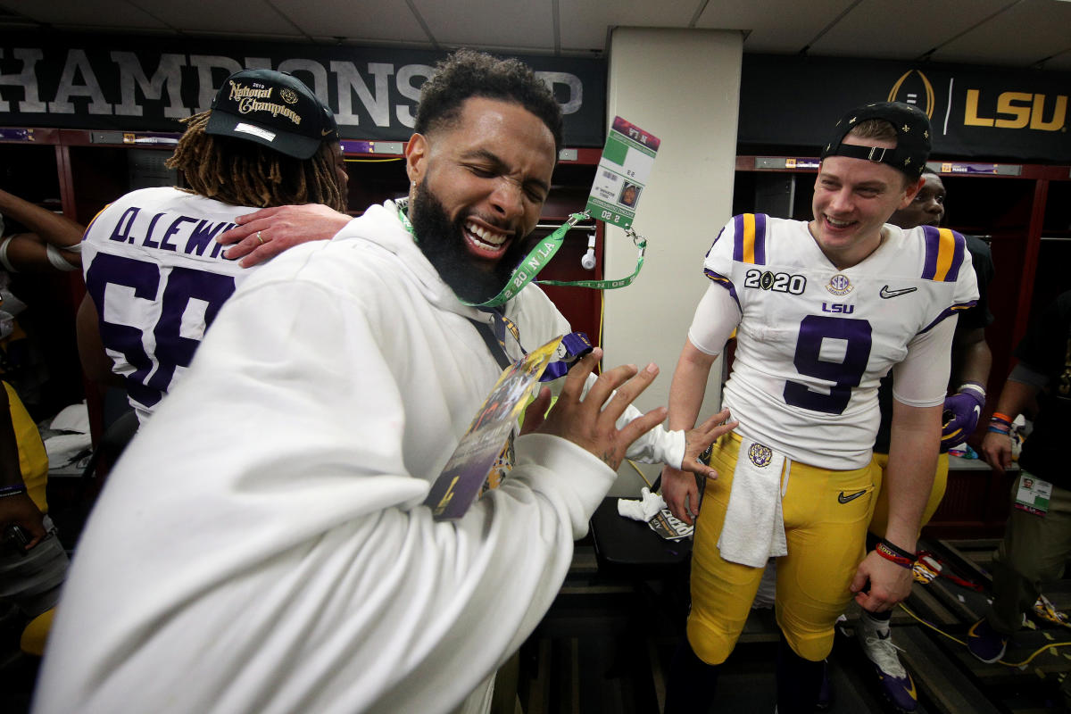 ESPN College Football on X: Odell Beckham Jr. is rocking LSU's