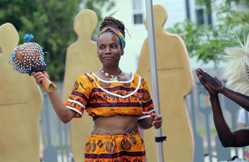 "Dance of the Ancestors: Ritual, Chants, Drumming, and Movement" took place at the African Burying Ground in Portsmouth during last year's celebration of Juneteenth.