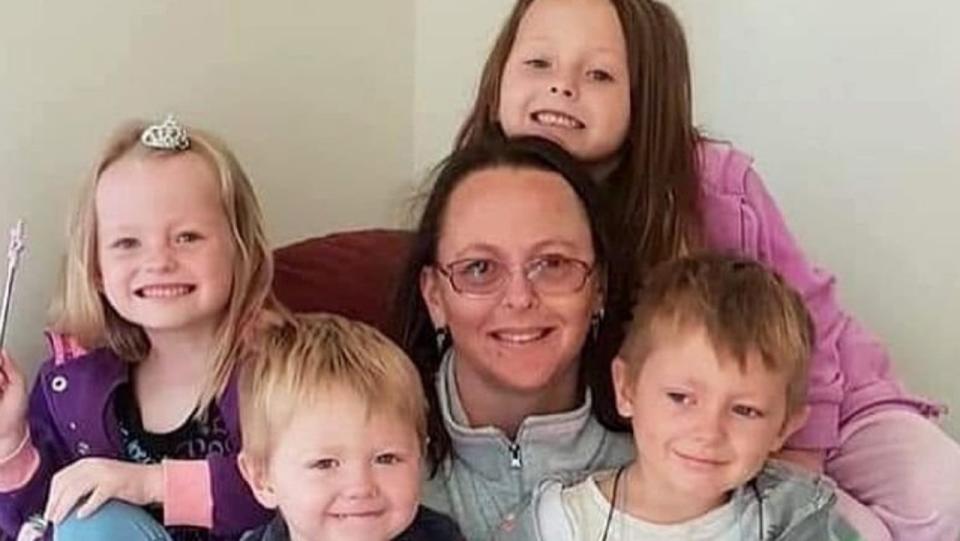 Charmaine Harris McLeod and her four children were killed in a car crash near Kingaroy.