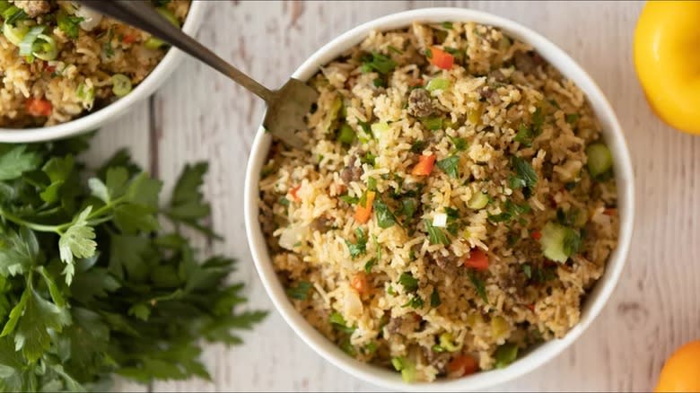 Instant Pot Dirty Rice