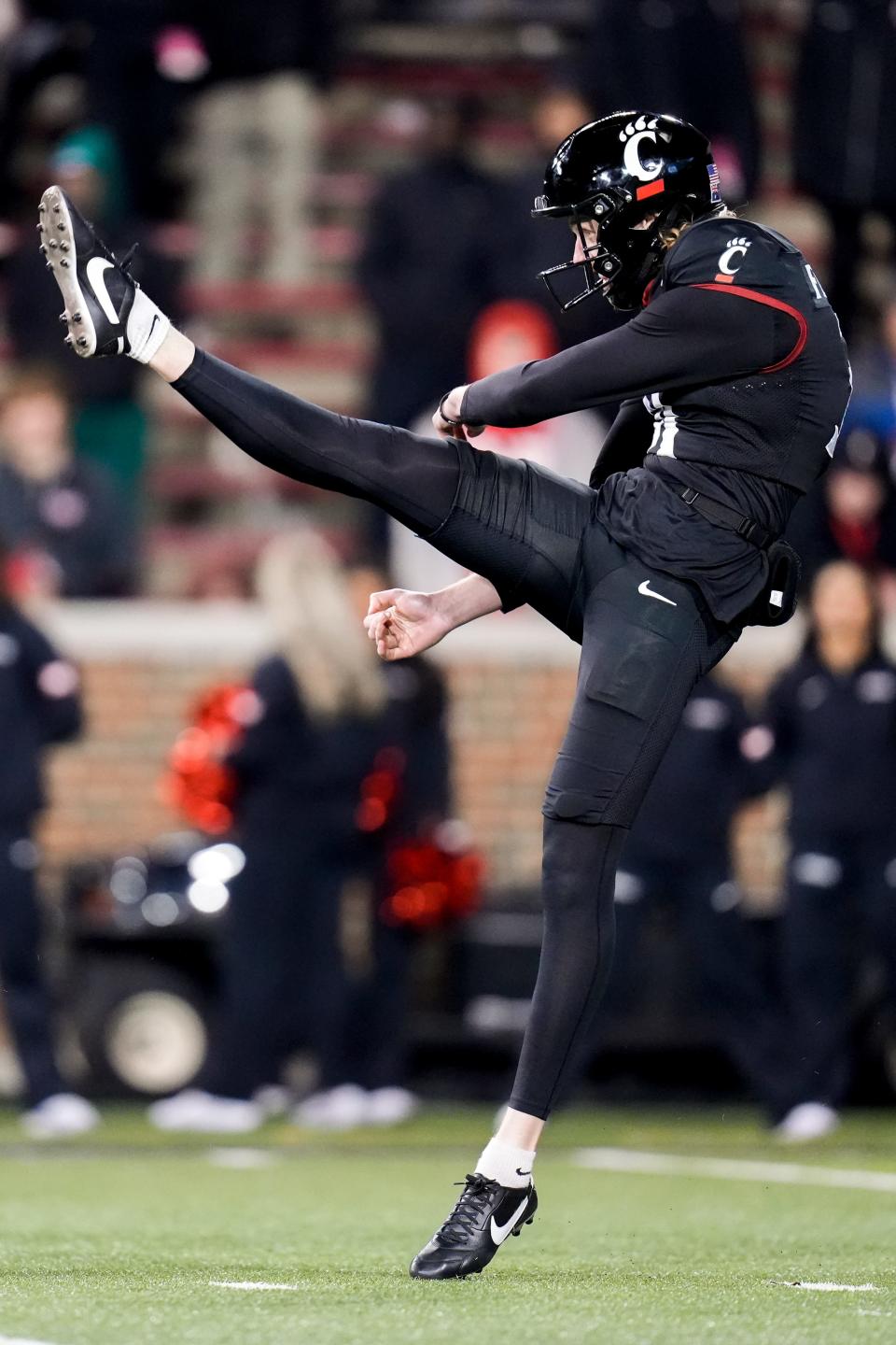 Cincinnati Bearcats punter Mason Fletcher (31) is back for his final season at UC.