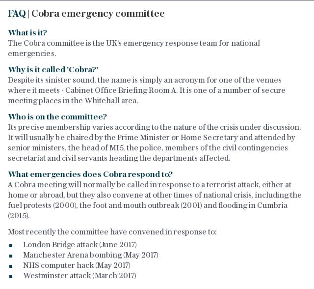 FAQ | Cobra emergency committee