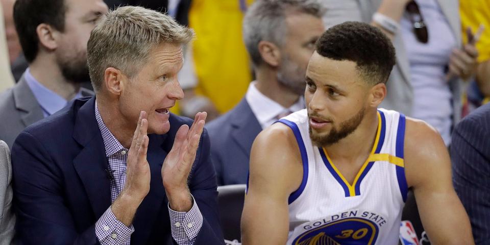 steve kerr stephen curry