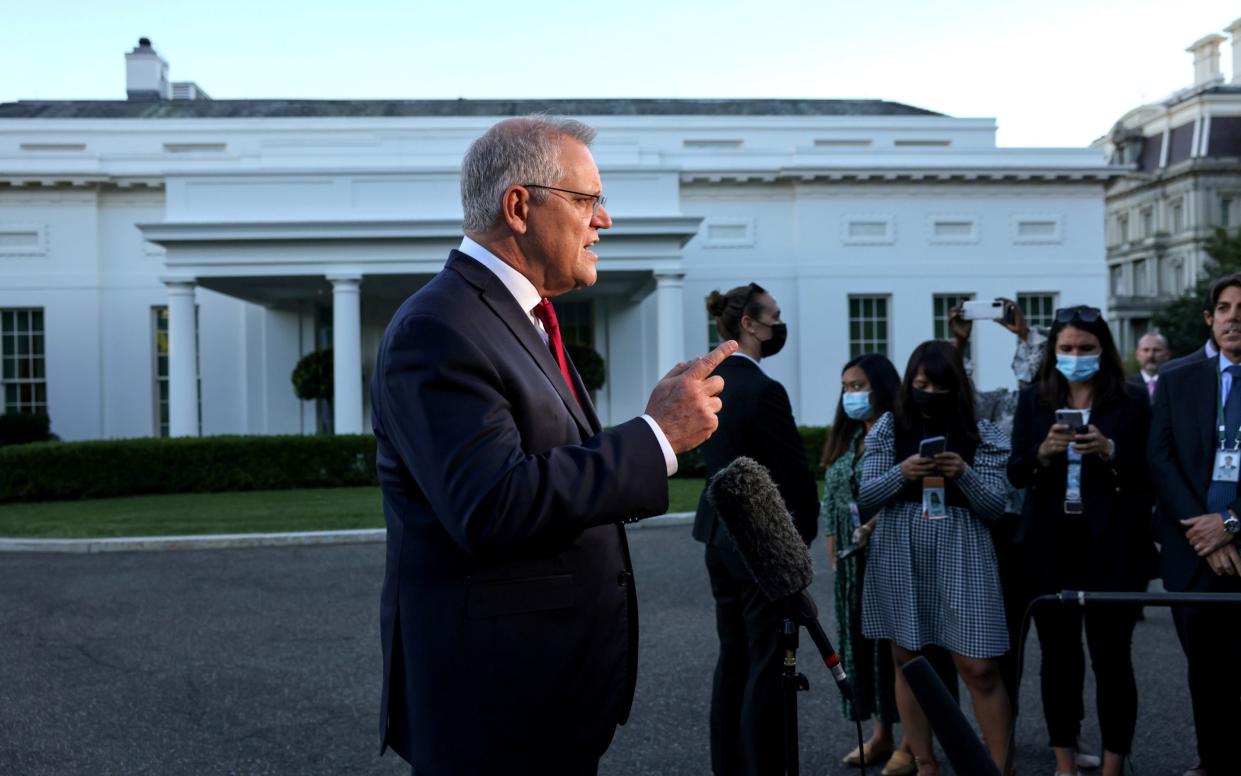 Australian PM Scott Morrison may not attend COP26 as he has 'things to focus on' domestically - EVELYN HOCKSTEIN /REUTERS