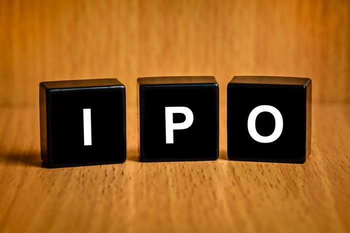 Block letters spell IPO