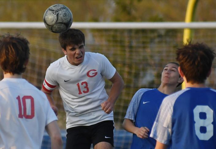 Left-center back Owen Kautman (13) and the rest of Gilbert&#39;s back four on defense have played a big role in Tiger keeper Justin Terry&#39;s ability to limit opposing teams to just two goals in nine games so far in 2022.