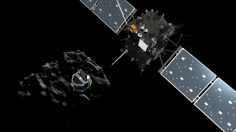 Rosetta, along with its space probe Philae, was being used to carry out a detailed study of comet 67P/Churyumov-Gerasimenko