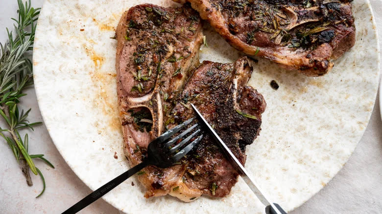 Rosemary Lamb Shoulder Chop