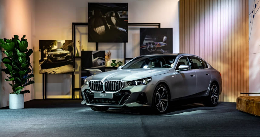 全新世代BMW 5系列，導入純電BMW i5 eDrive40 M Sport與i5 M60 xDrive。（圖／汎德提供）