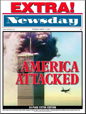 How the 9/11 attacks were reported on front pages around the world