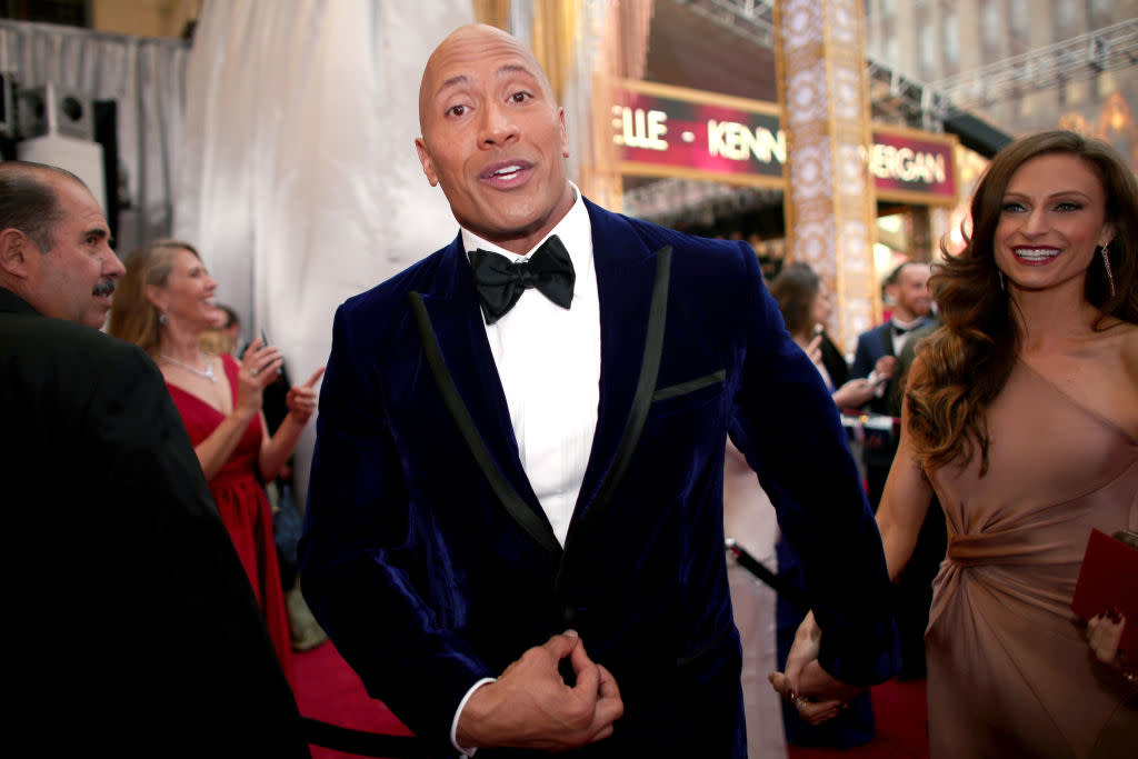The Rock just confirmed men in Hollywood are going to also wear black to protest harassment
