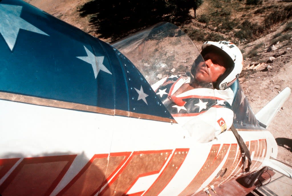 Knievel Caboom Lawsuit (AP1974)