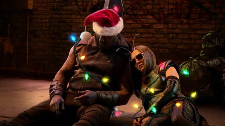 Drax y Mantis, en el especial navideño