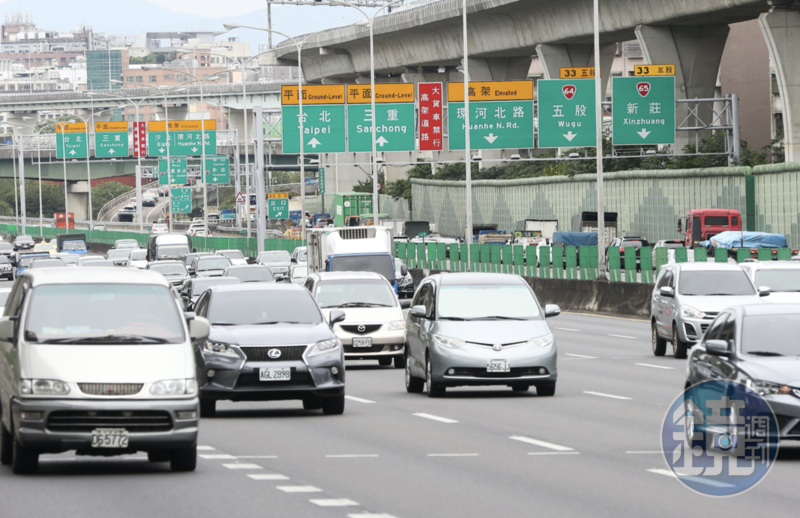 228連假到最後一天，將湧北上車潮，高公局預判國道共有11路段壅塞。（資料照）