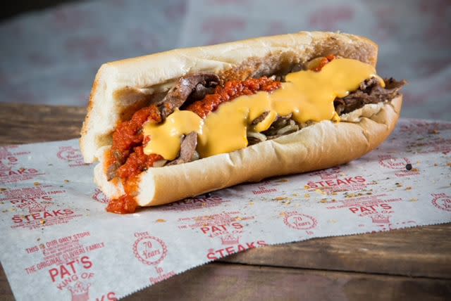 <p>Patâ€™s King of Steaks</p>