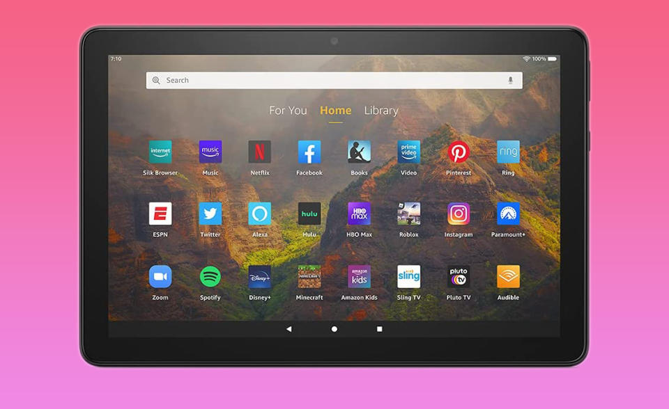 Amazon Fire HD 10 tablet. (Photo: Amazon)