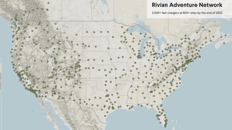 Rivian charging