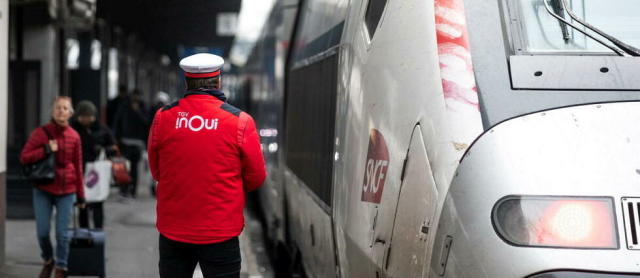 La SNCF prévoit un trafic perturbé sur les rails ce lundi.  - Credit:Alexis Sciard / MAXPPP / IP3 PRESS/MAXPPP