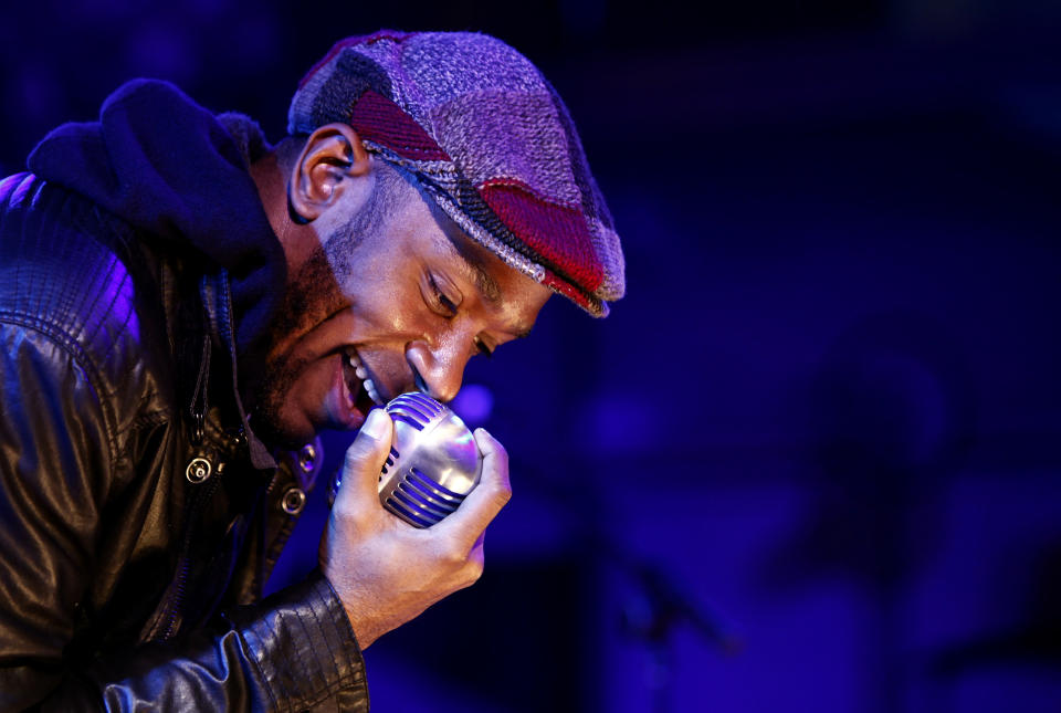 FILE - Musician Mos Def performs during a party for Google's new music search on Wednesday, Oct. 28, 2009, in Los Angeles. Mos Def turns 49 on Dec. 11. (AP Photo/Matt Sayles, File)