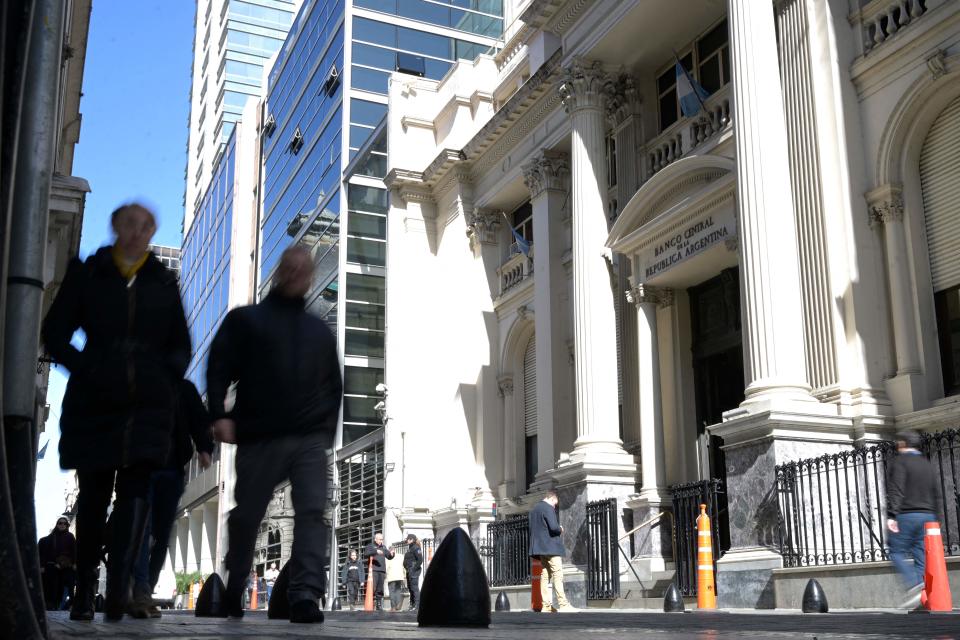 El Banco Central de Argentina, que Milei ha prometido eliminar. (Photo by JUAN MABROMATA/AFP via Getty Images)