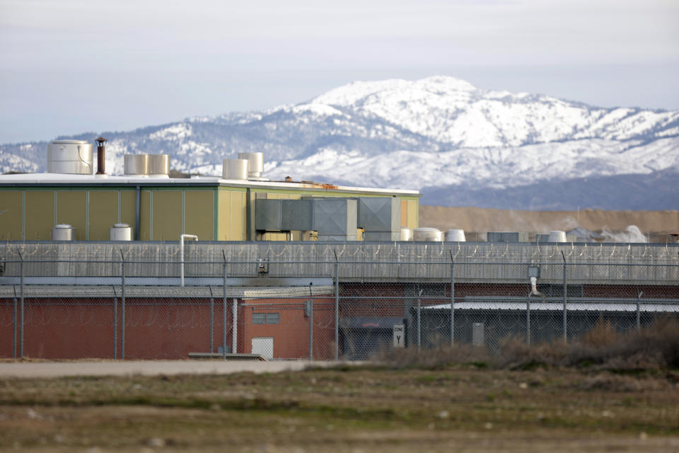 The Idaho Maximum Security Institution is shown, near Kuna, Idaho on Wednesday, Feb. 28, 2024. Thomas Eugene Creech is set to be executed at prison south of Boise for the state's first execution in 12 years. (AP Photo/Kyle Green)