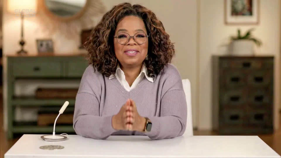 Hat Oprah Winfrey, hier im Dezember 2020, noch mehr von dem Interview zu veröffentlichen? (Getty Images für Global Citizen)