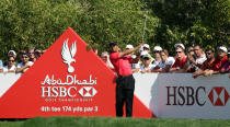 The Abu Dhabi HSBC Championship was held in January with the participation of Tiger Woods.