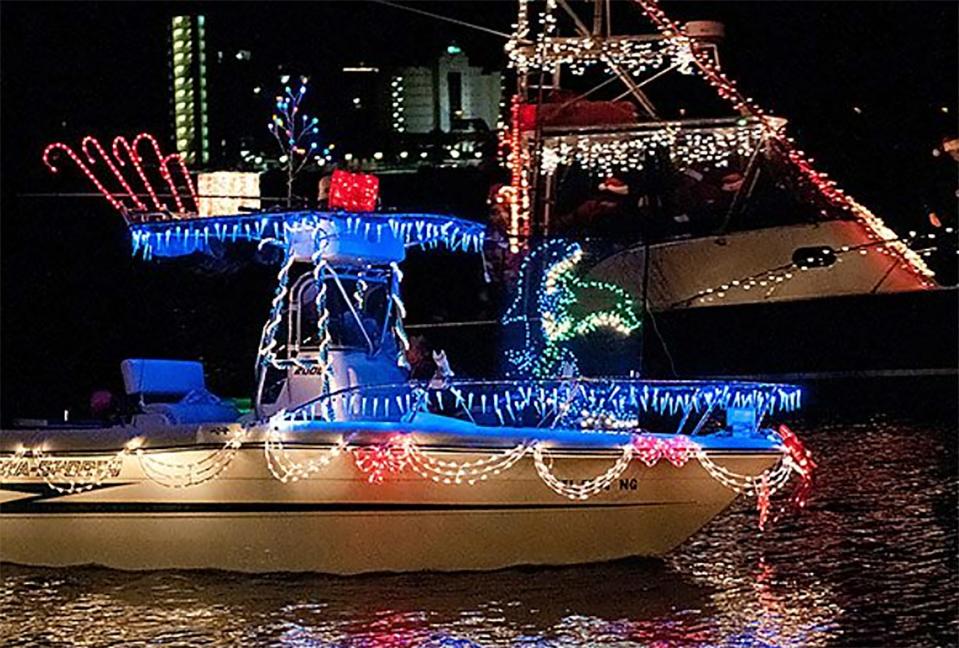 The Lighted Boat Parade will set sail Saturday on Pensacola Beach.