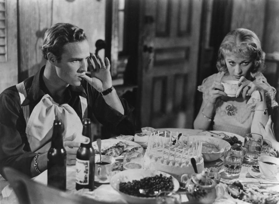 Brando and Vivien Leigh in A Streetcar Named Desire (Warner Bros/Kobal/Shutterstock)