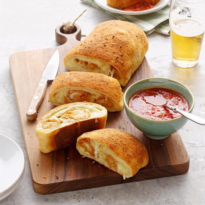 <a href="https://www.tasteofhome.com/recipes/chicken-parmesan-stromboli/" rel="nofollow noopener" target="_blank" data-ylk="slk:Chicken Parmesan Stromboli from Cyndy Gerken;elm:context_link;itc:0;sec:content-canvas" class="link rapid-noclick-resp">Chicken Parmesan Stromboli from Cyndy Gerken</a>