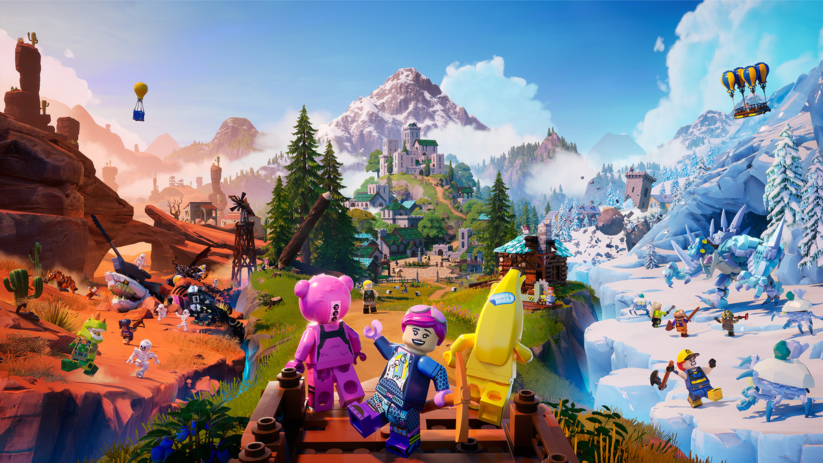 Lego Fortnite is currently the most popular game mode on Fortnite (Epic Games)