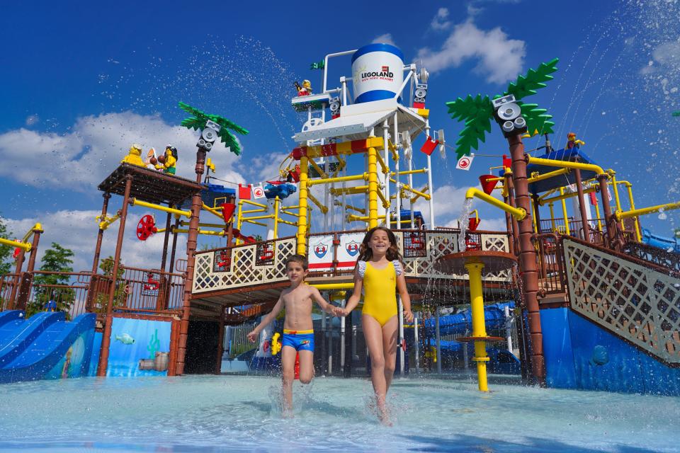 Legoland New York's water playground