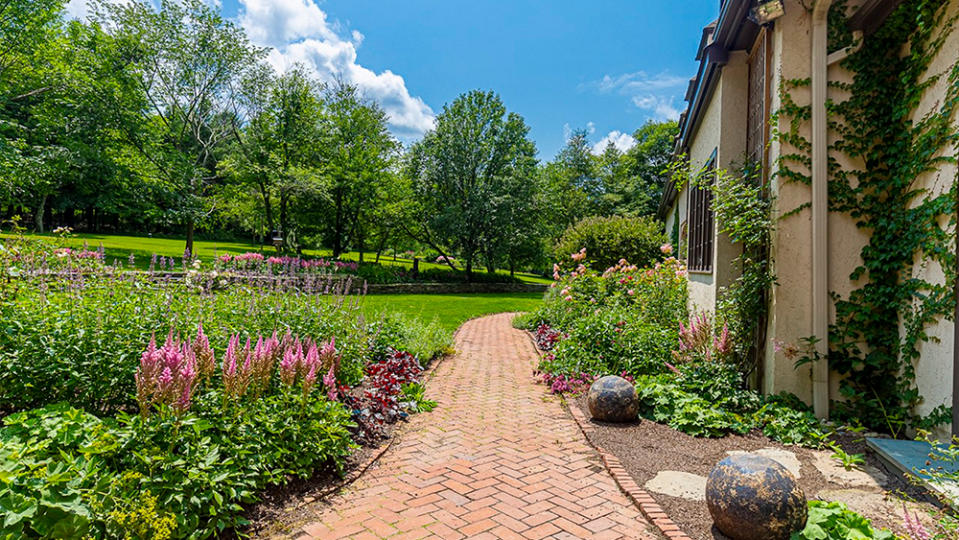 The outdoor gardens.