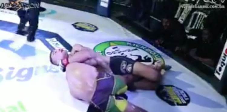 Referee Fails to Stop Choke on Unconcsious Fighter