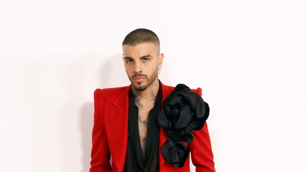 new york, new york november 06 rauw alejandro attends the 2023 cfda awards at american museum of natural history on november 06, 2023 in new york city photo by taylor hillfilmmagic