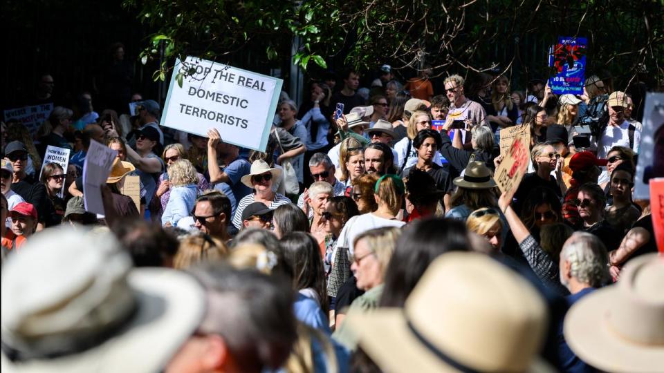 Sydney violence against women rally