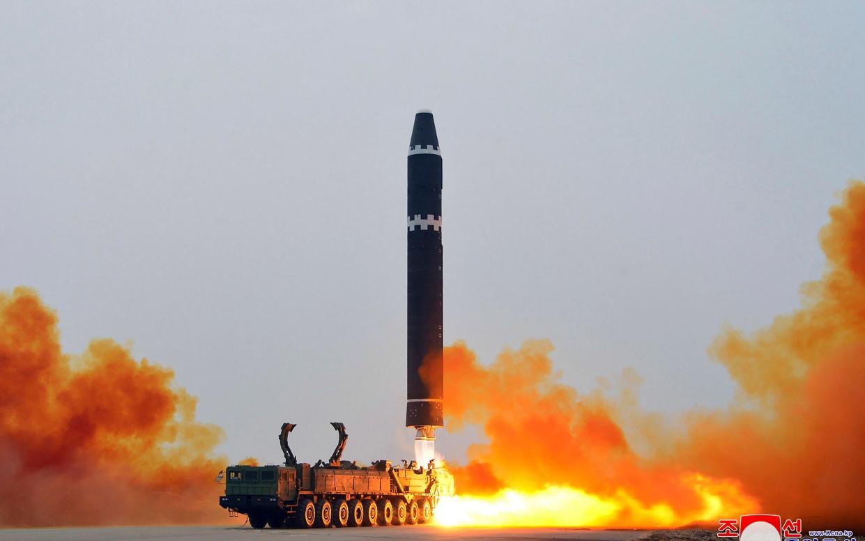 North Korea's missile - Korean Central News Agency