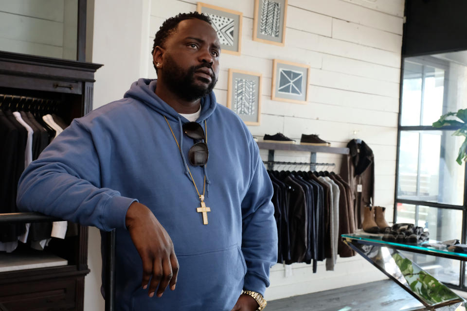 Brian Tyree Henry as Alfred “Paper Boi” Miles in Episode 8 of <i>Atlanta: Robbin’</i>. (Photo: Curtis Baker/FX)