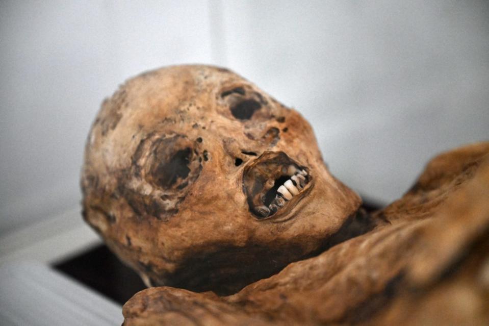 “The wind is constantly blowing as it is hot,” said Daniela Betancourt, an anthropologist at the National University of Colombia, offering a possible theory on the spontaneous mummifications. “It is possible to assume that the vaults work like an oven … they dehydrate you.” AFP via Getty Images