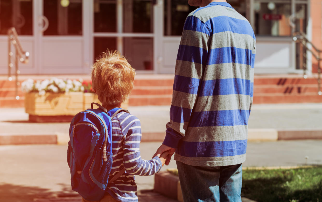 Larry Mitchell was turned away from his son’s school because security thought he was a sex offender. (Photo: Getty)