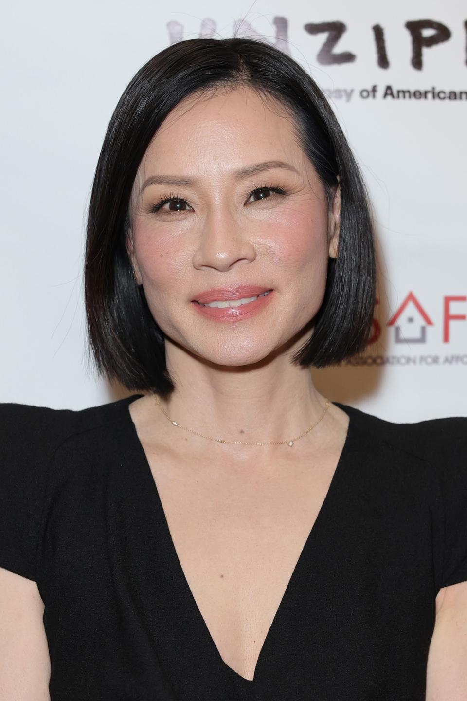 Lucy Liu, high contrast