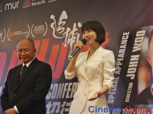 After starring in "Manhunt", the South Korean actress wishes for more international projects