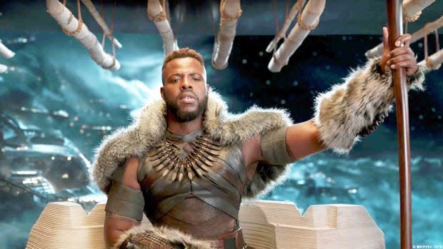 Winston Duke as M'Baku in "Black Panther"<p>Marvel Studios</p>